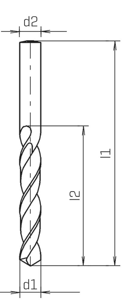 HSS-Co Spiralbohrer für INOX-Bleche und ­Hardox®