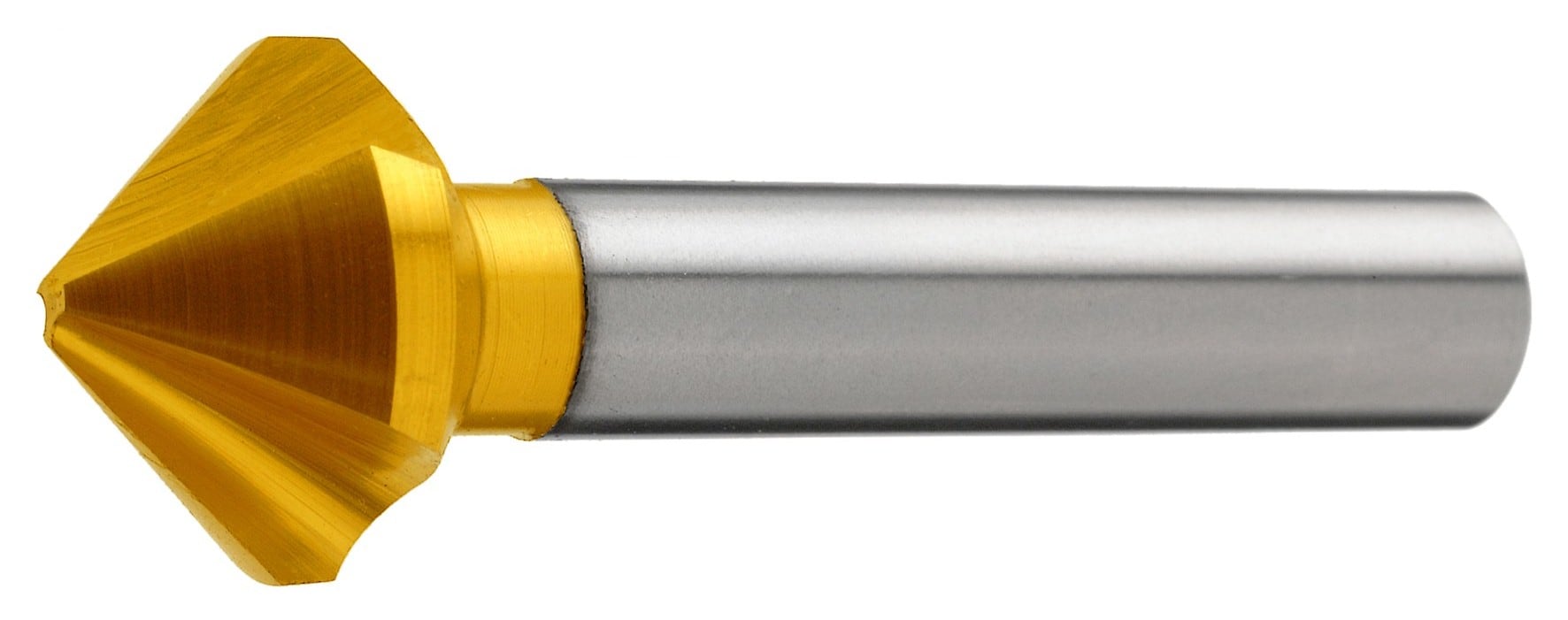 HSSE-Kegelsenker 90°, DIN 335, Z=3, Form C, TIN